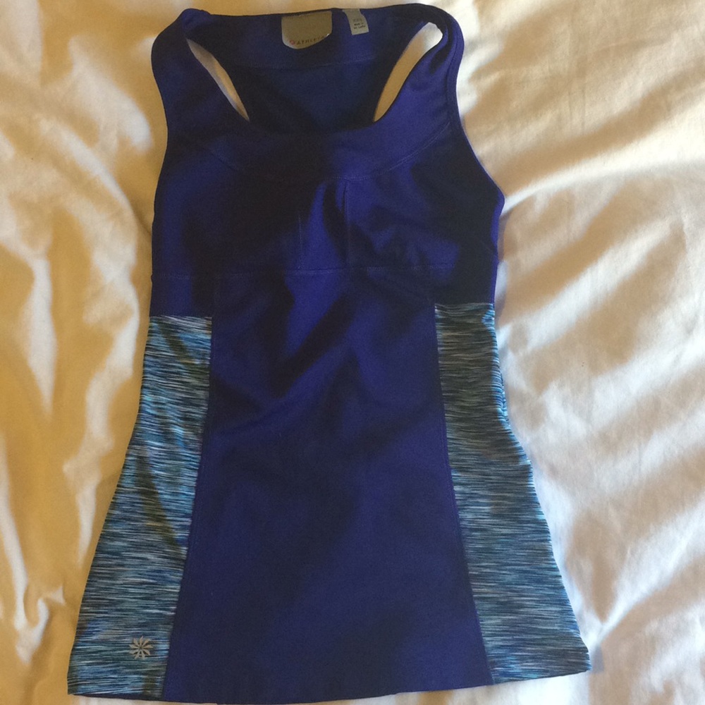 ATHLETA tight fit athletic shirt